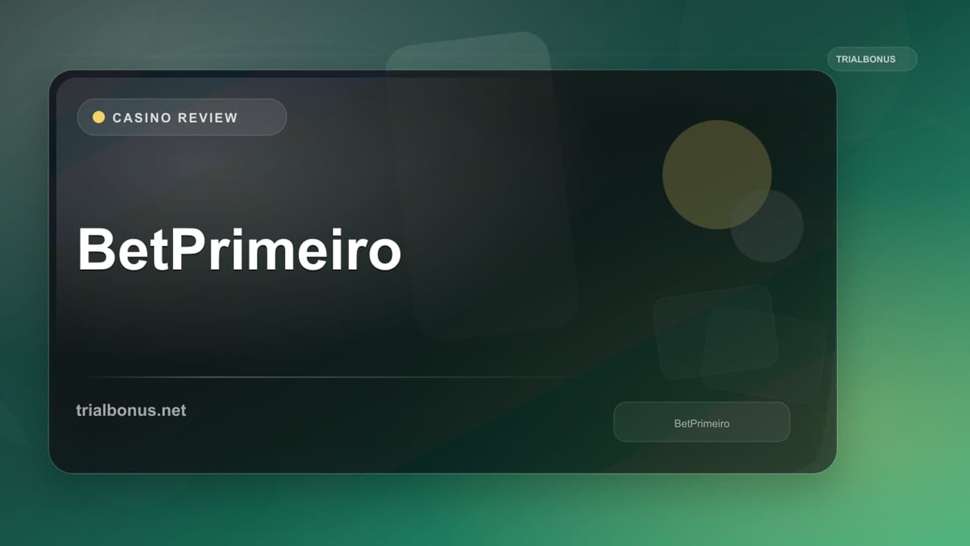 BetPrimeiro