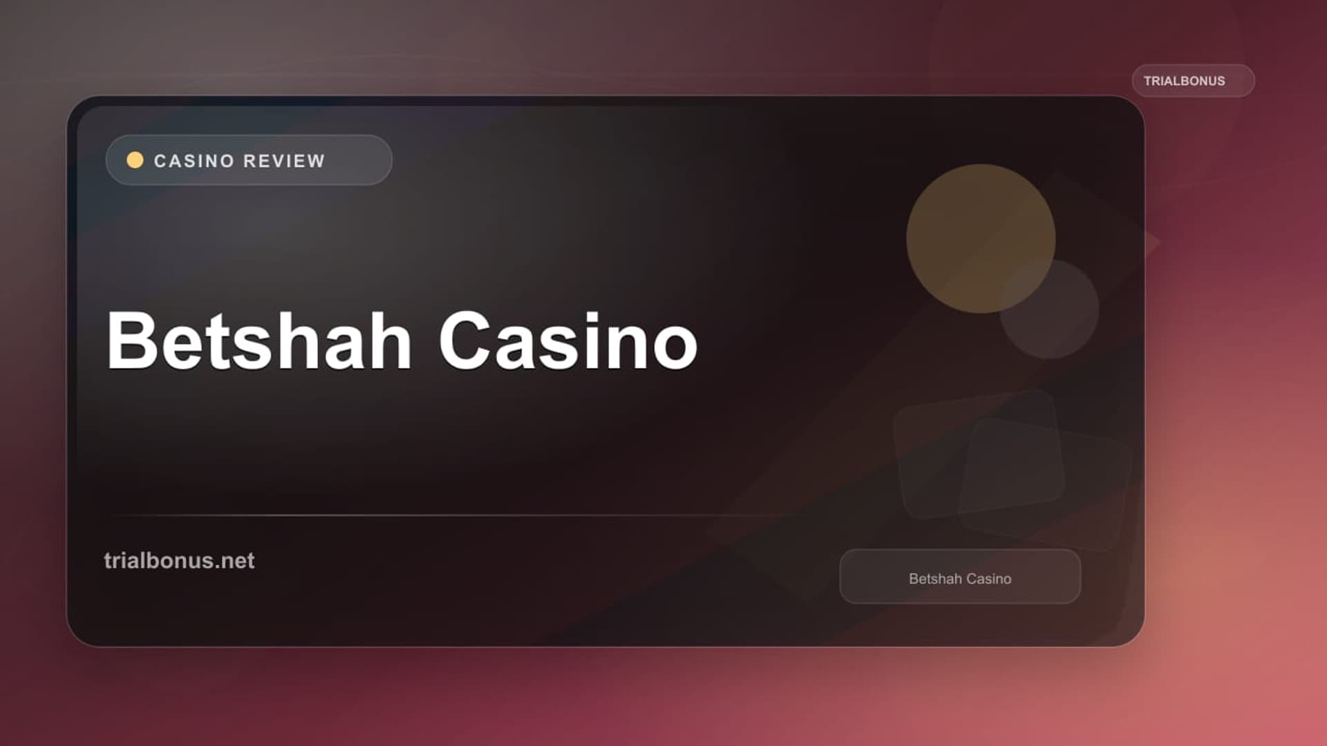 Betshah Casino