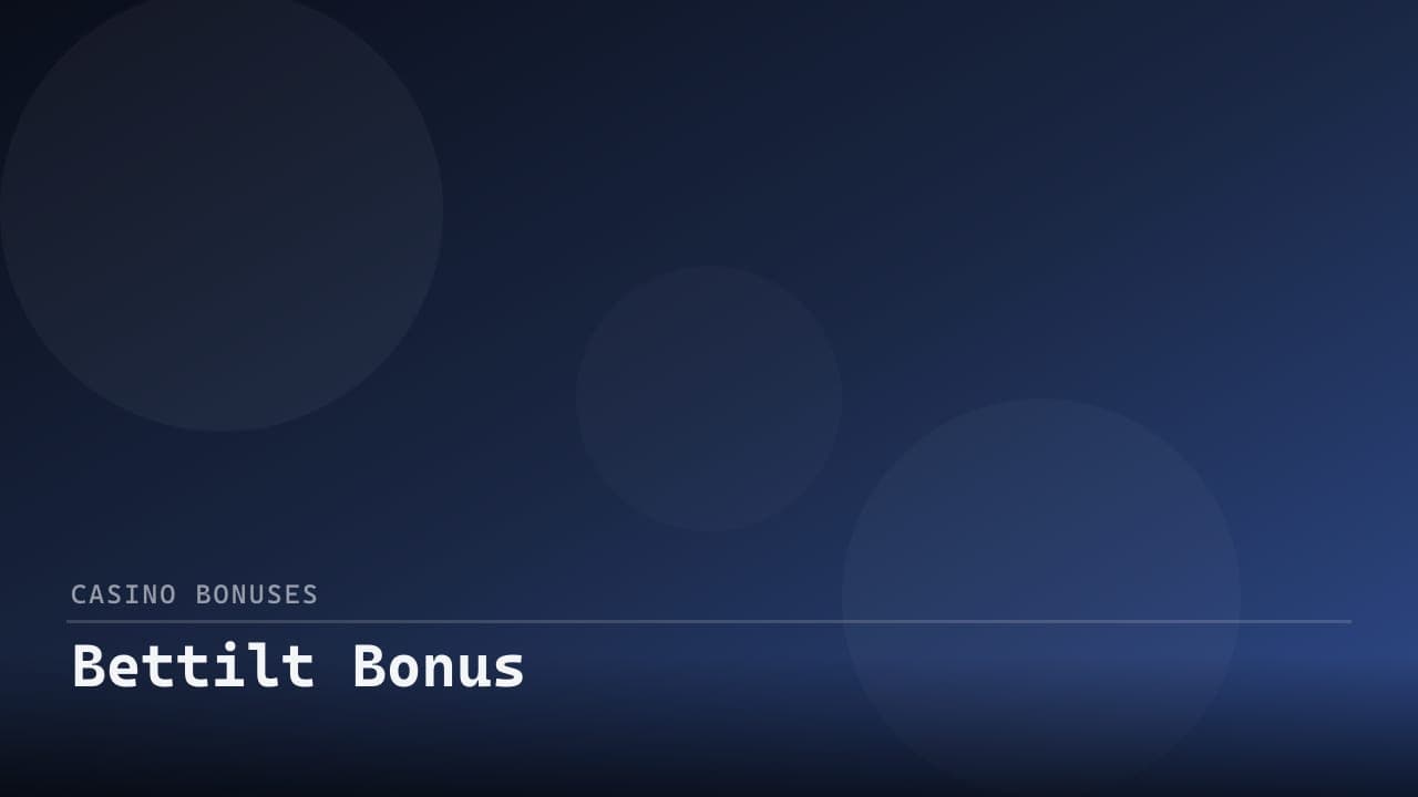 Bettilt Bonus
