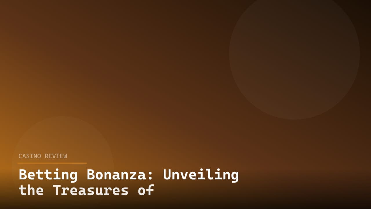 Betting Bonanza: Unveiling the Treasures of Betway Casino logo