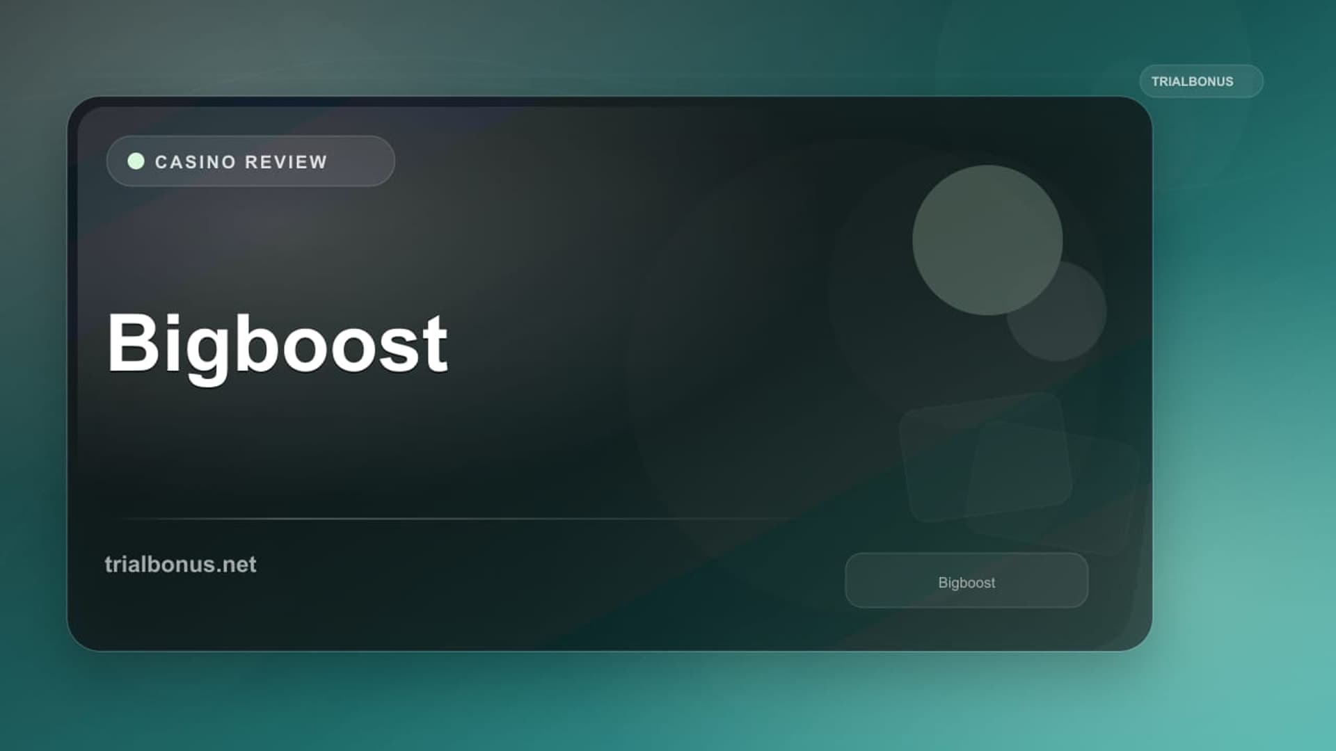 Bigboost