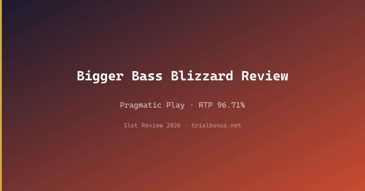Bigger Bass Blizzard Review