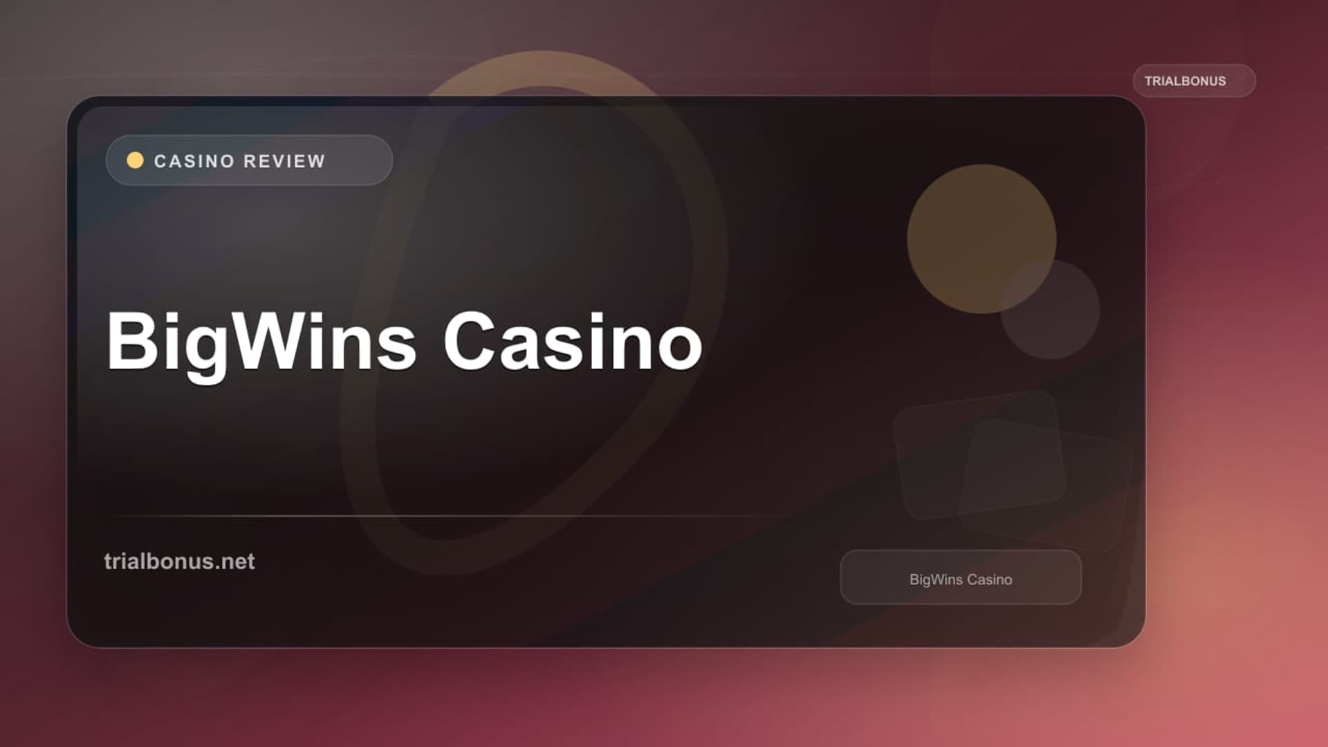 BigWins Casino