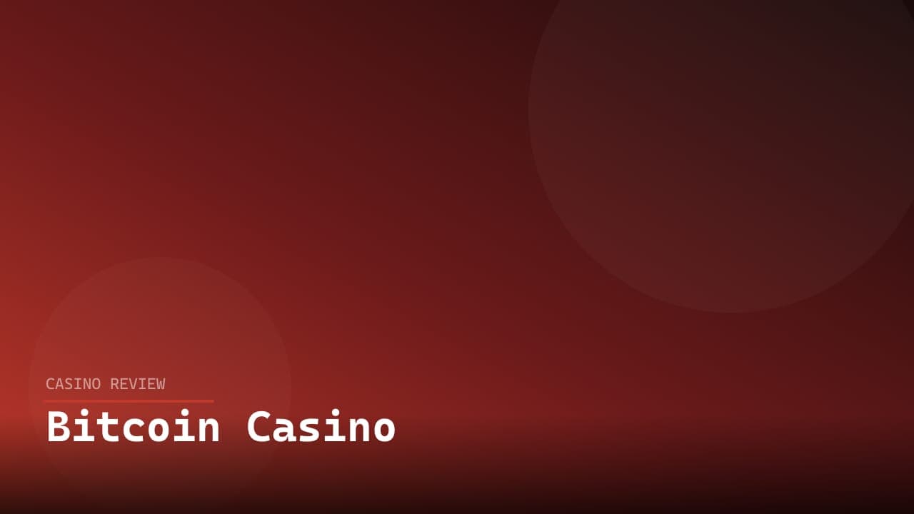 Bitcoin Casino