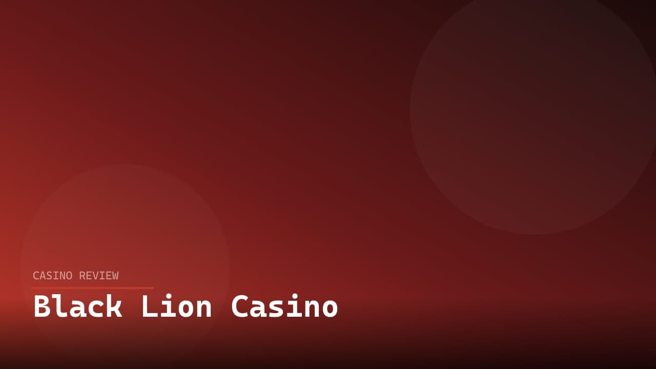 Black Lion Casino