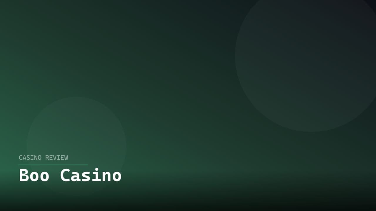 Boo Casino logo