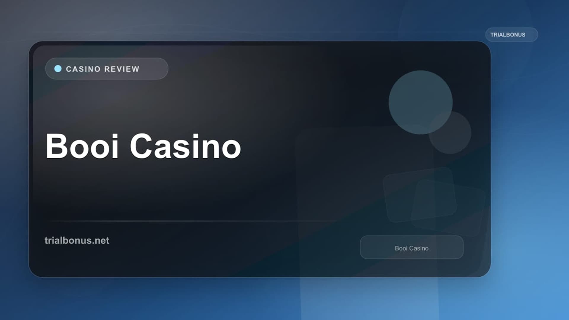 Booi Casino