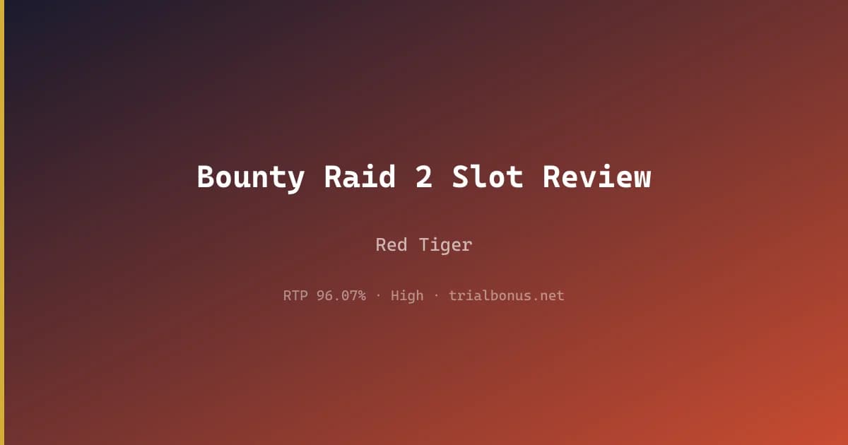 Bounty Raid 2 Slot Review