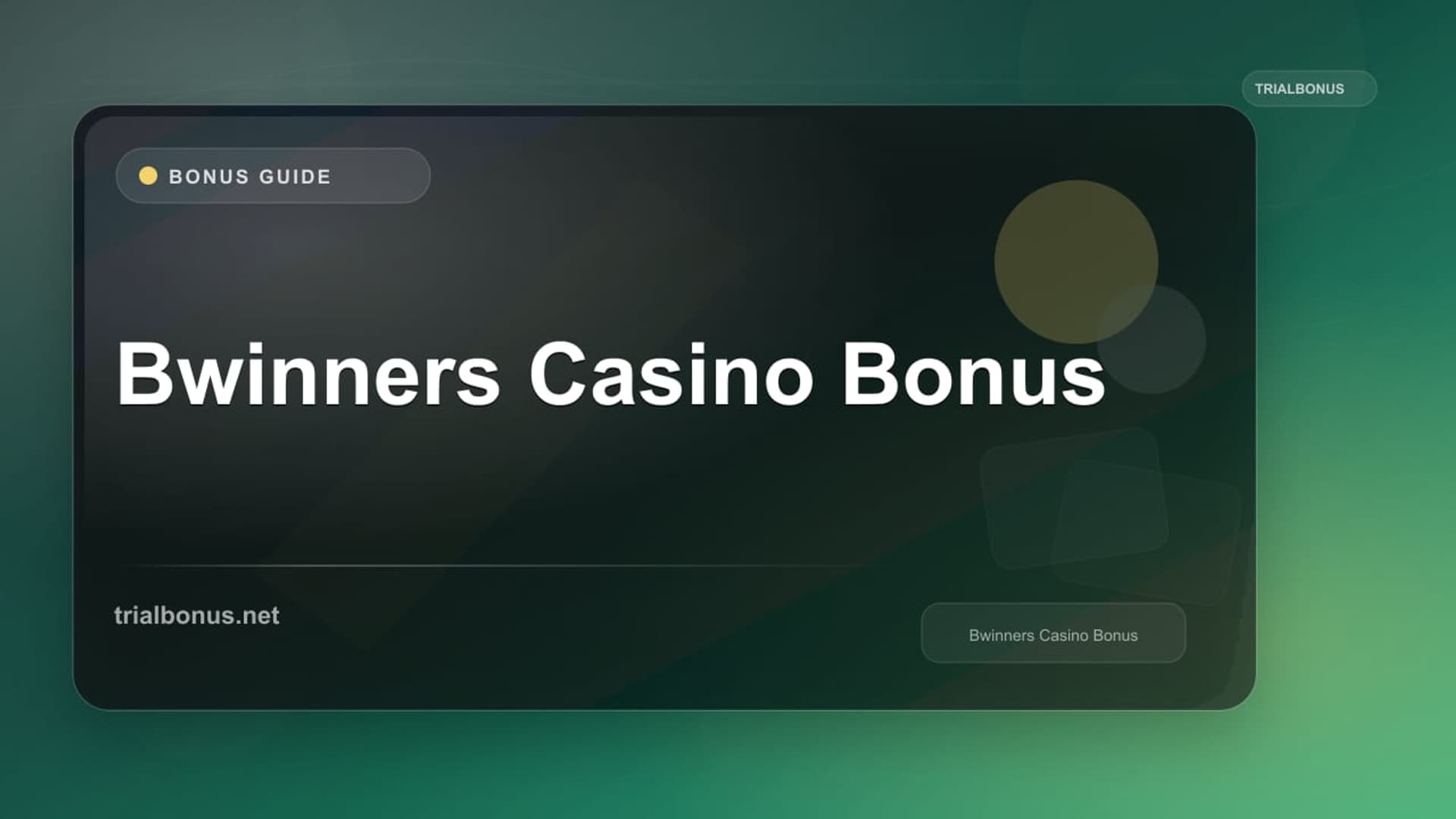 Bwinners Casino Bonus