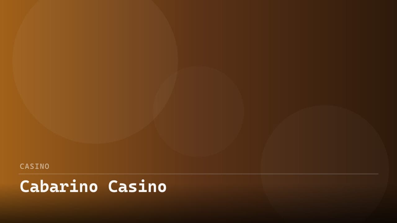 Cabarino Casino