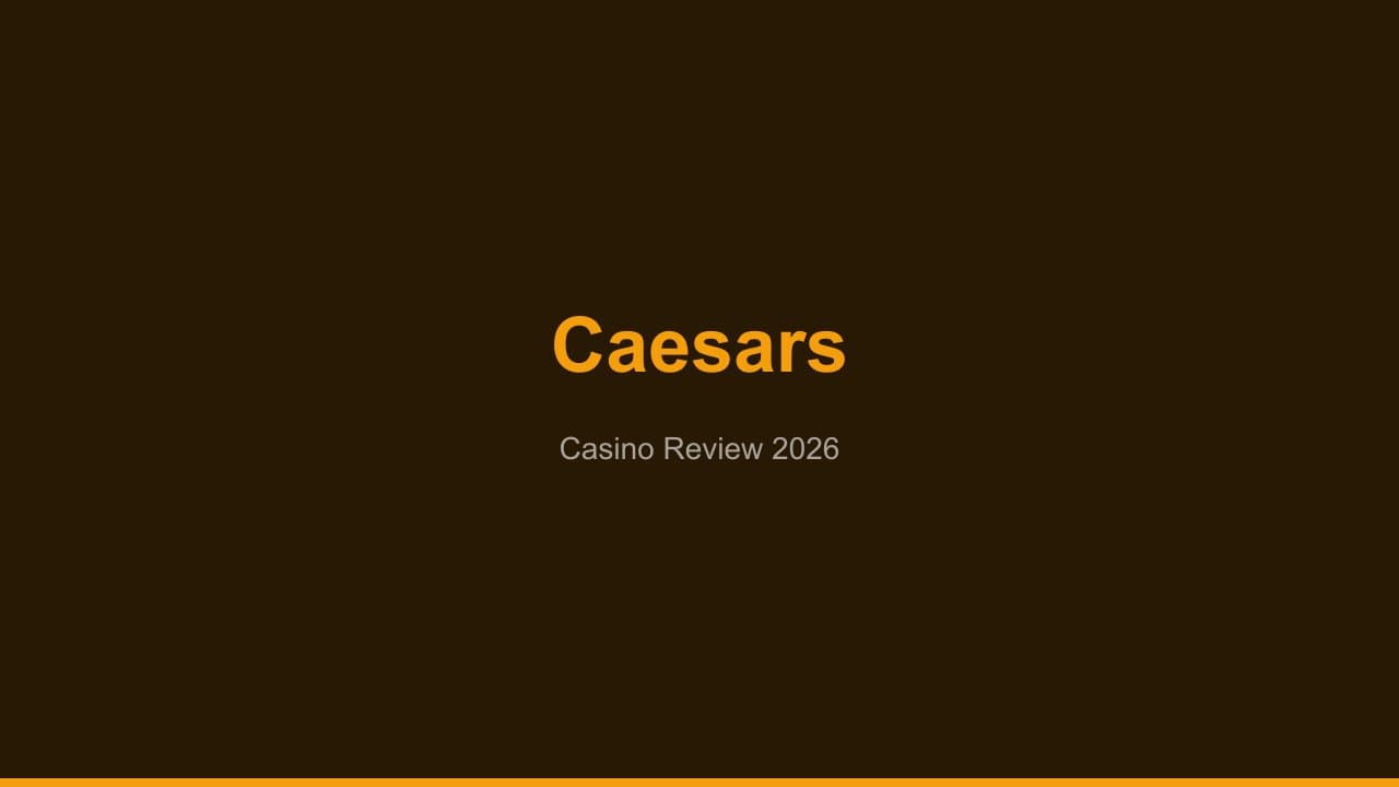 Caesars Casino Online Review: Palace of Chances Games
