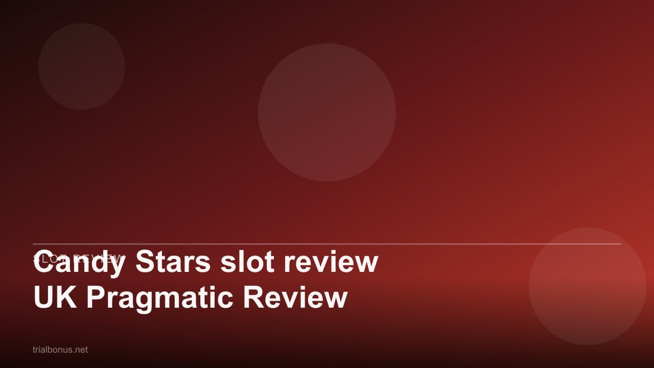 Candy Stars slot review UK Pragmatic Review