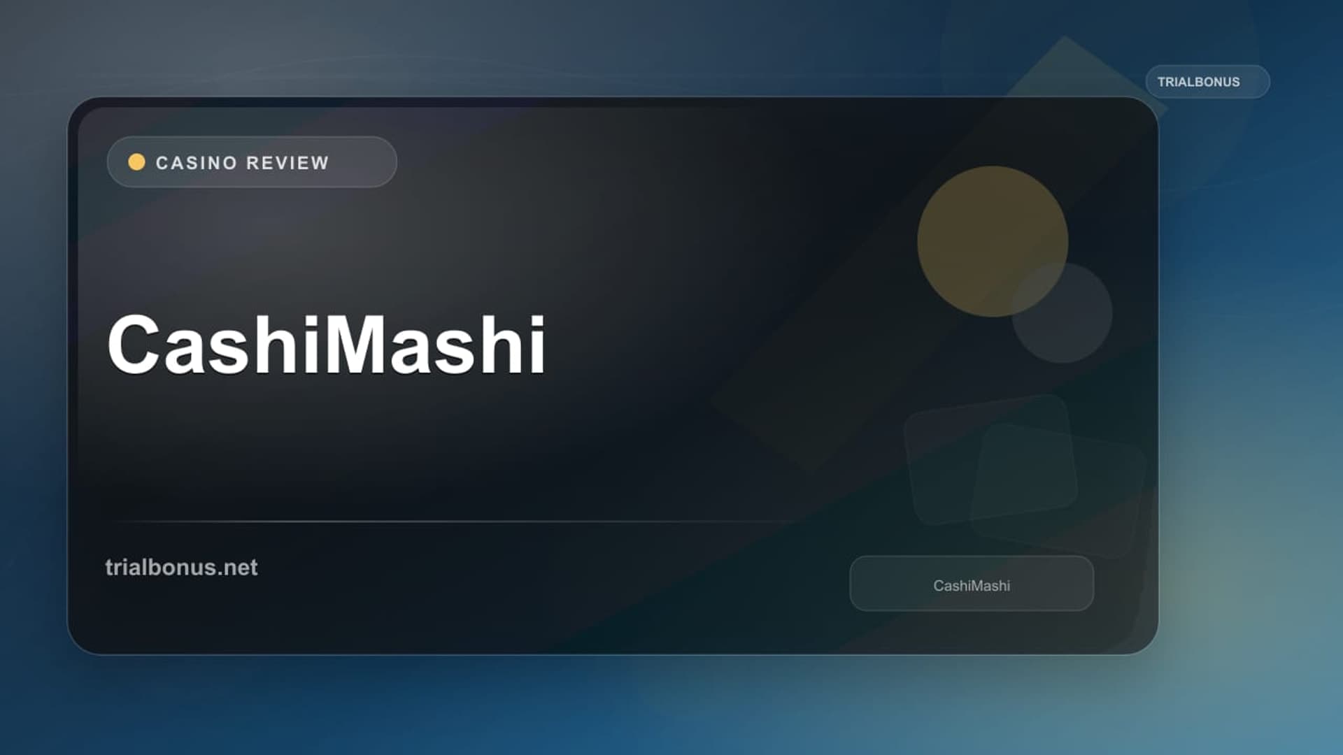 CashiMashi