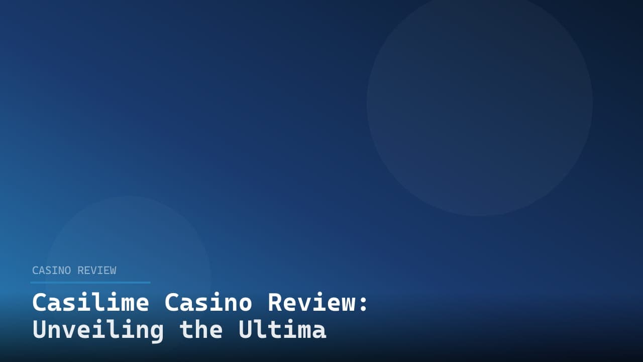 Casilime Casino Review: Unveiling the Ultimate Gaming Experience logo