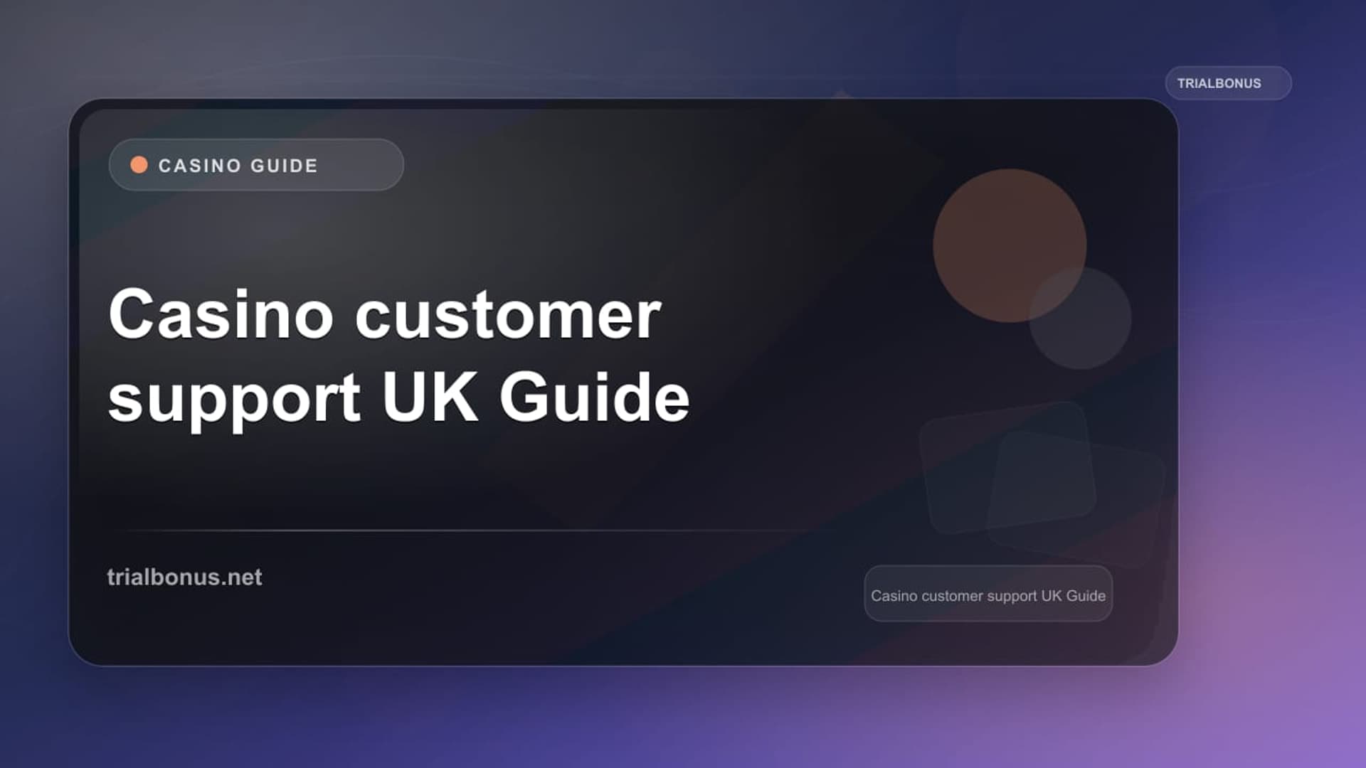 Casino Customer Support UK: An Evidence-Based Guide