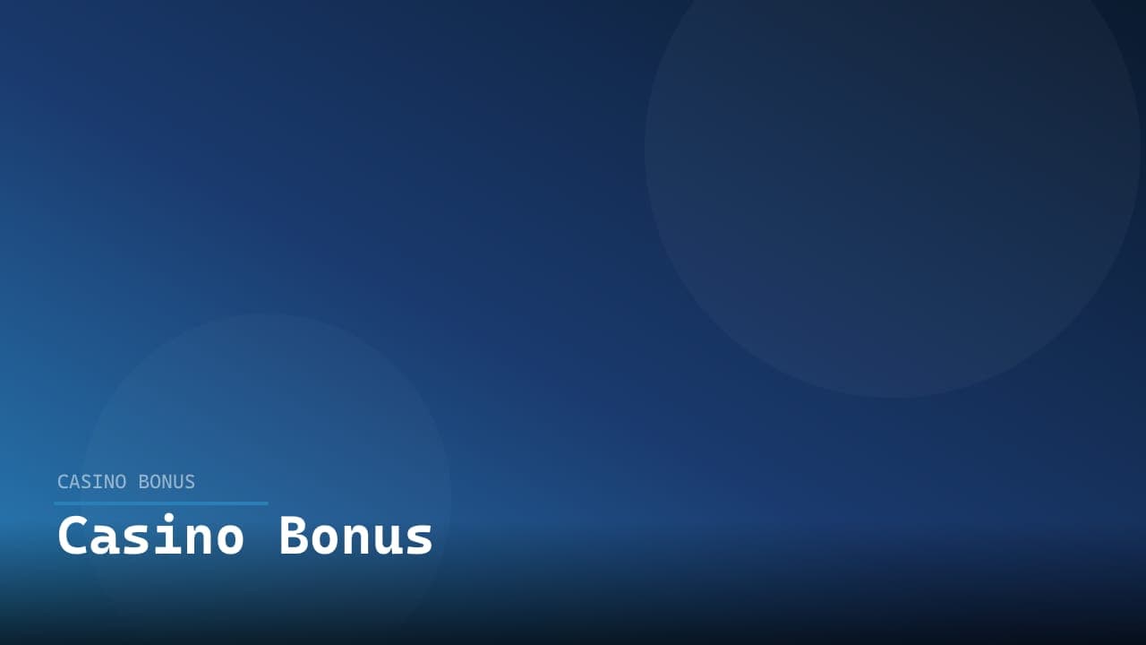 Casino Bonus