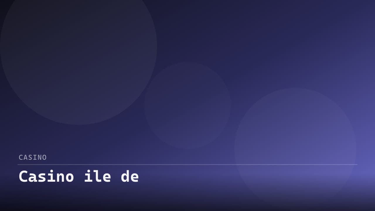 Casino ile de