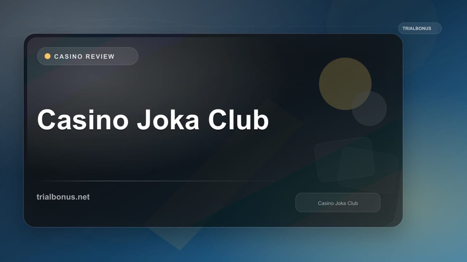 Casino Joka Club
