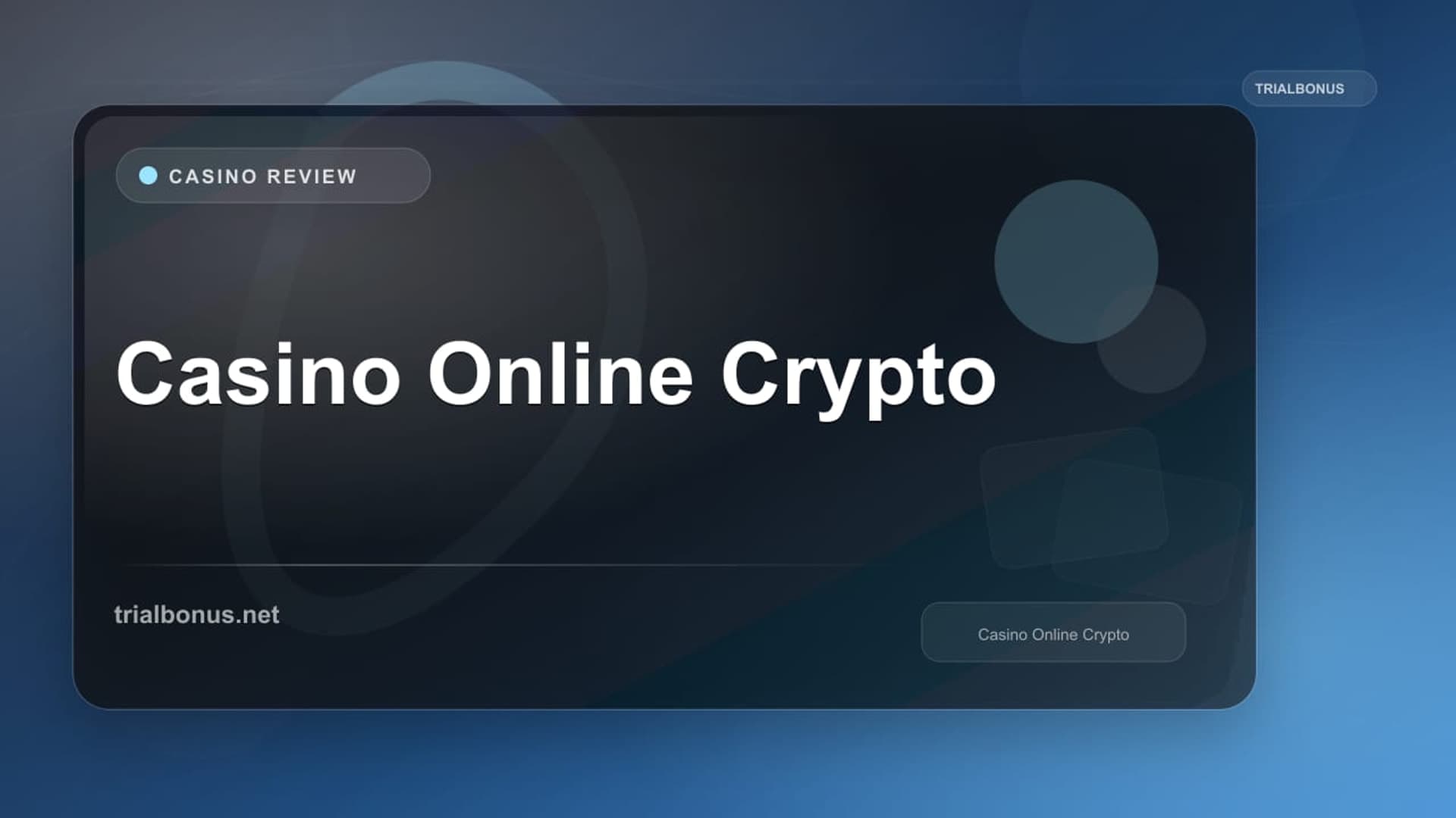 Casino Online Crypto