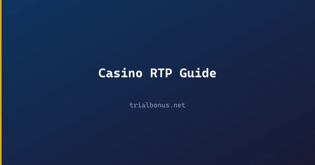 Casino RTP Guide