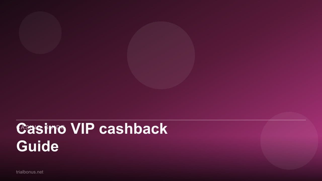 Casino VIP cashback Guide