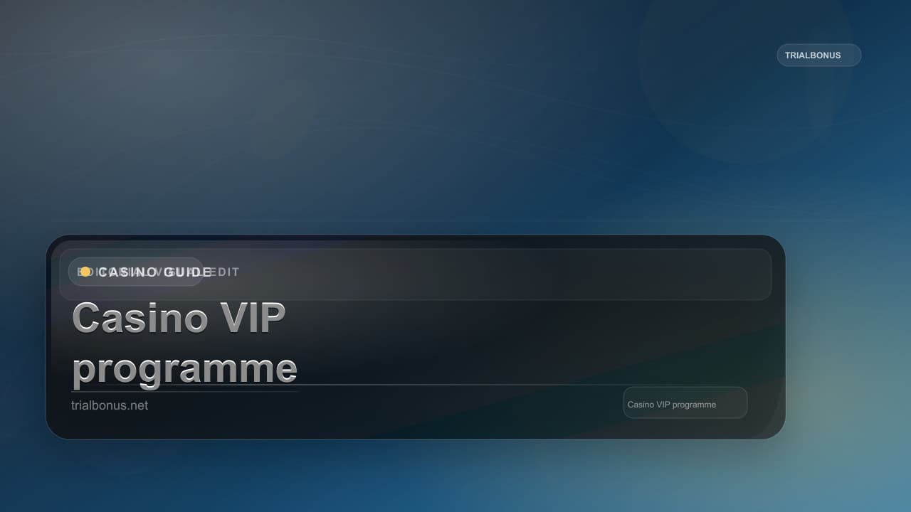 Casino VIP programme UK Guide