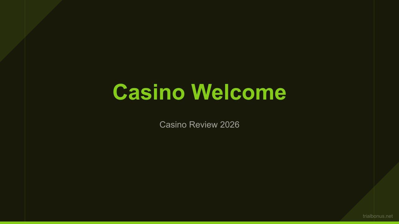 Casino Welcome Bonus