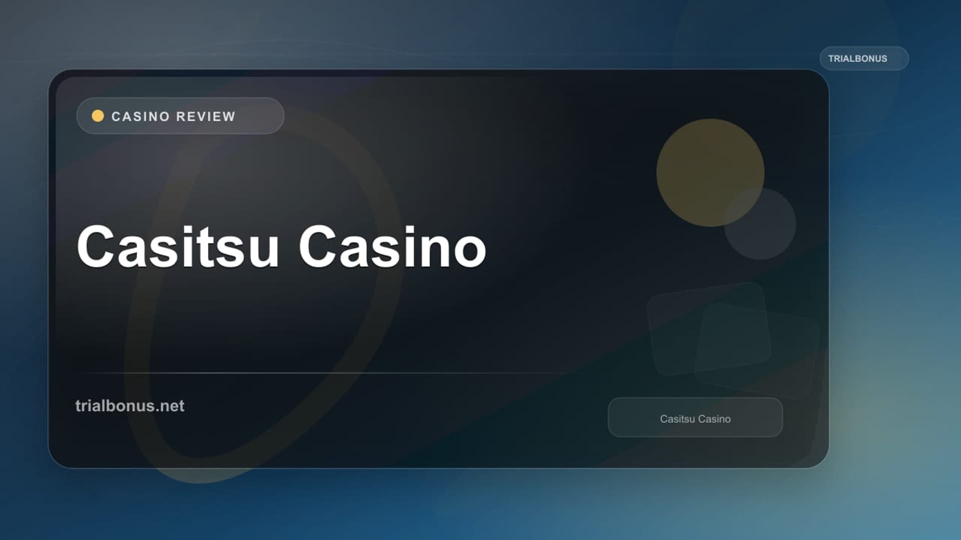 Casitsu Casino