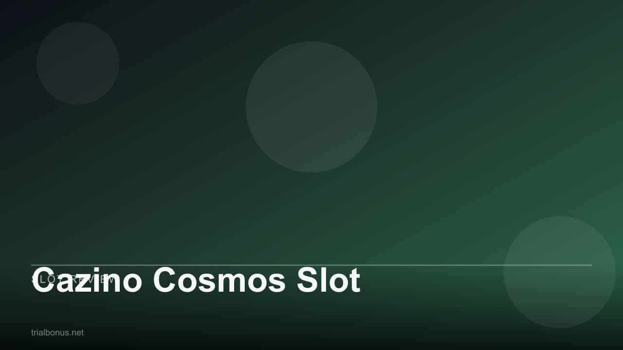 Cazino Cosmos Slot