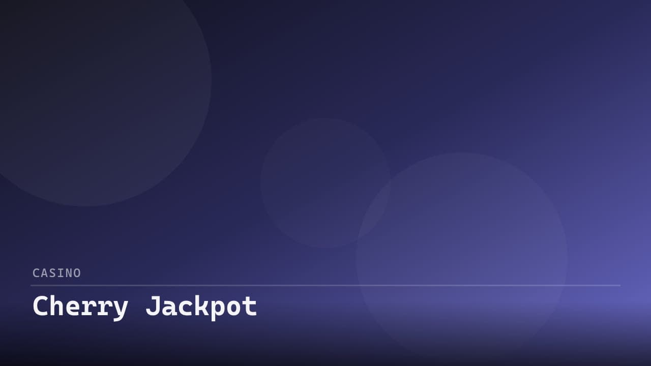 Cherry Jackpot