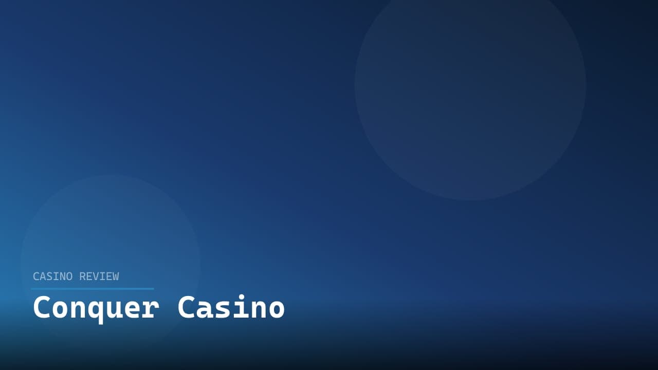 Conquer Casino