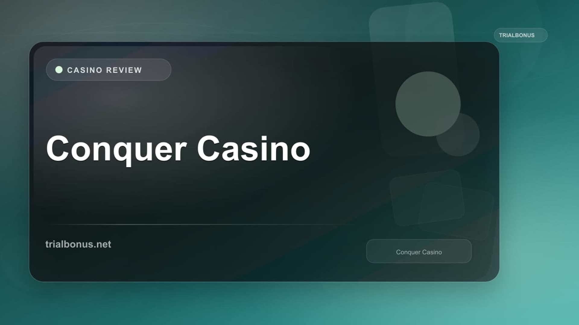 Conquer Casino
