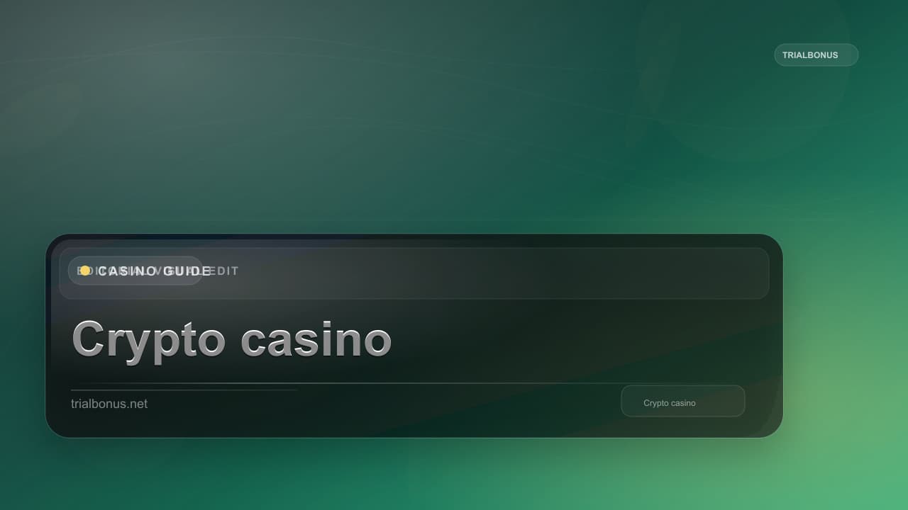 Crypto casino bonus Guide