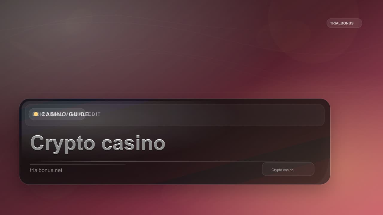 Crypto casino UK guide