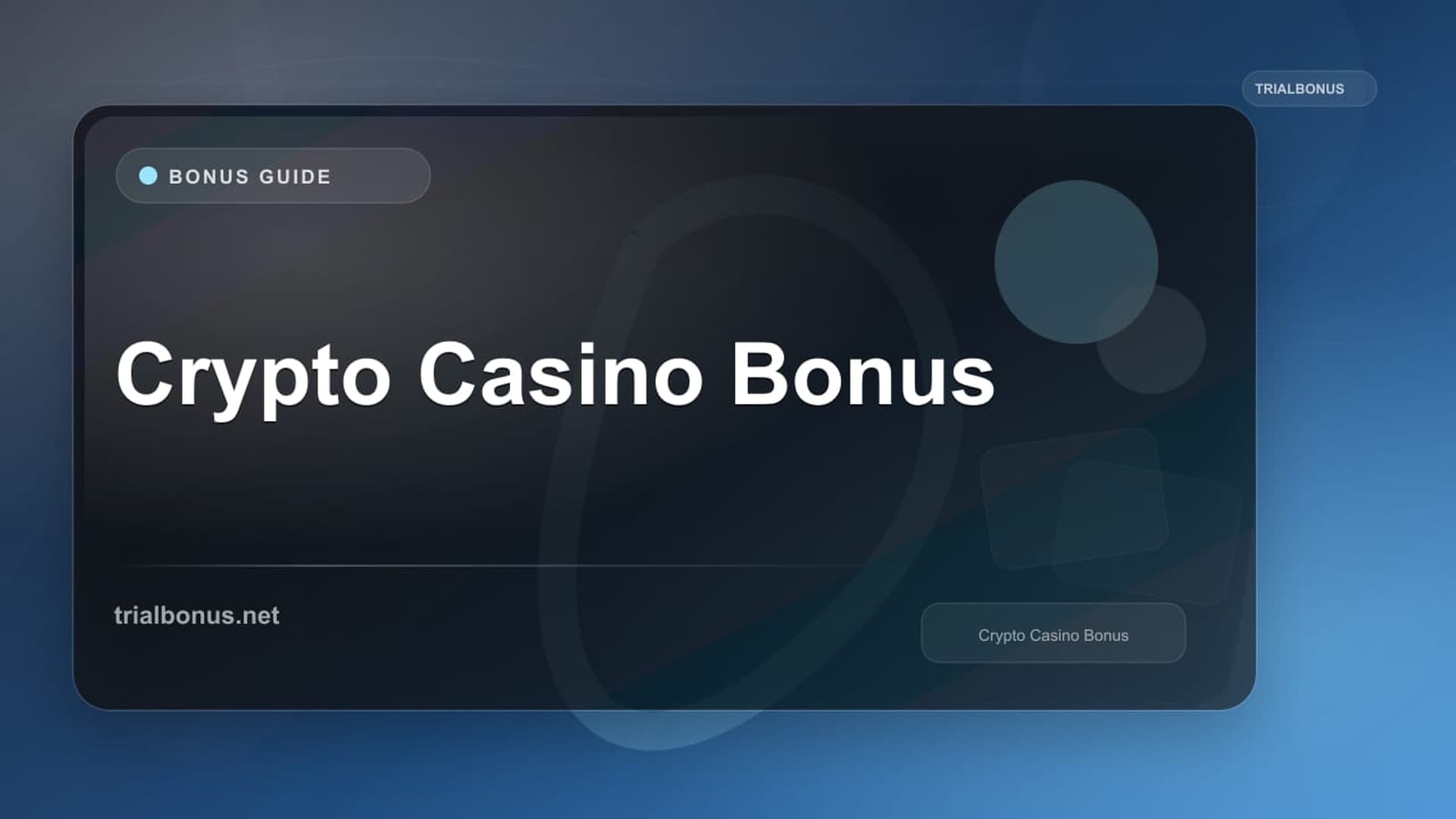 Crypto Casino Bonus