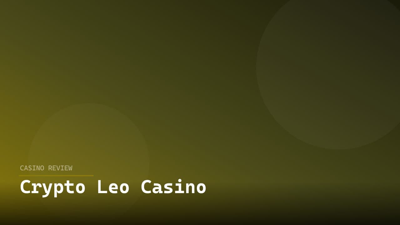 Crypto Leo Casino