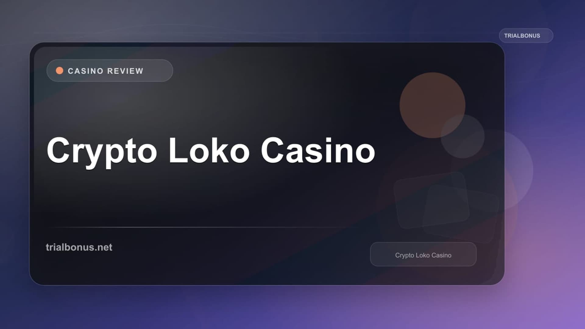 Crypto Loko Casino
