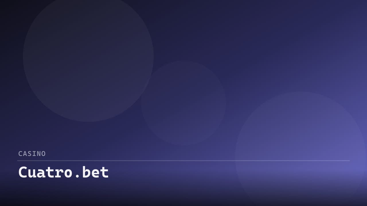 Cuatro.bet