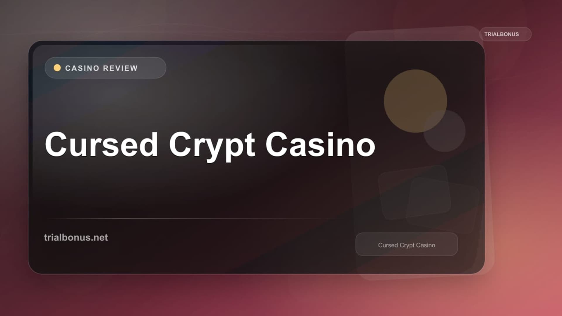 Cursed Crypt Casino