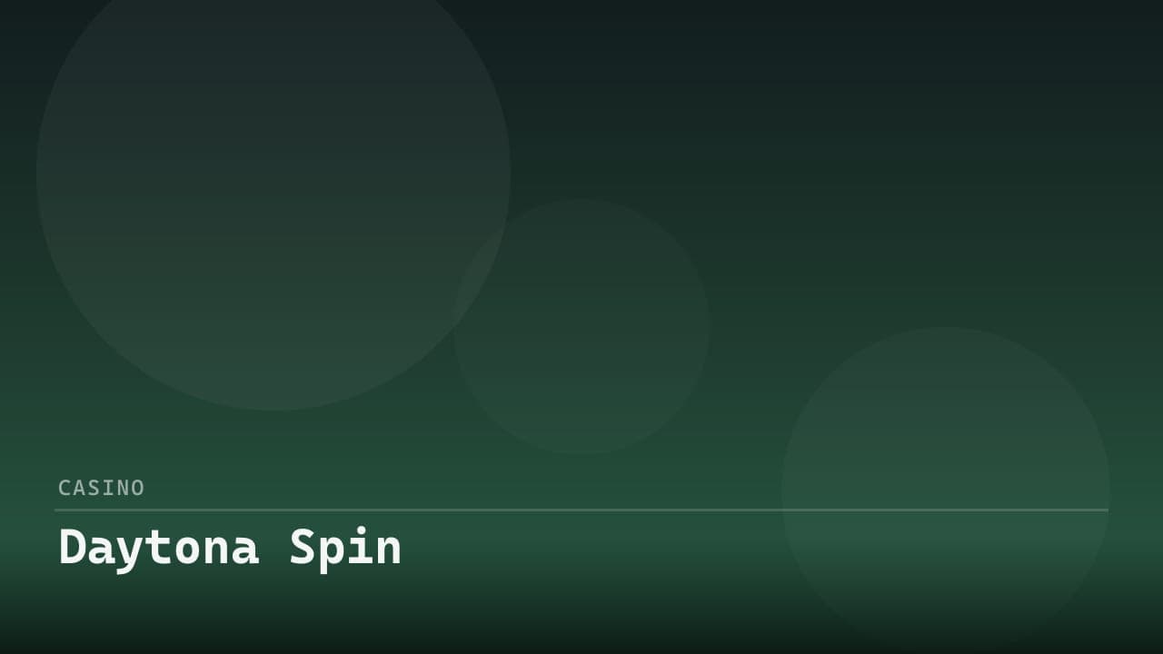 Daytona Spin