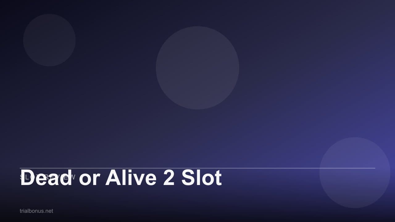 Dead or Alive 2 Slot