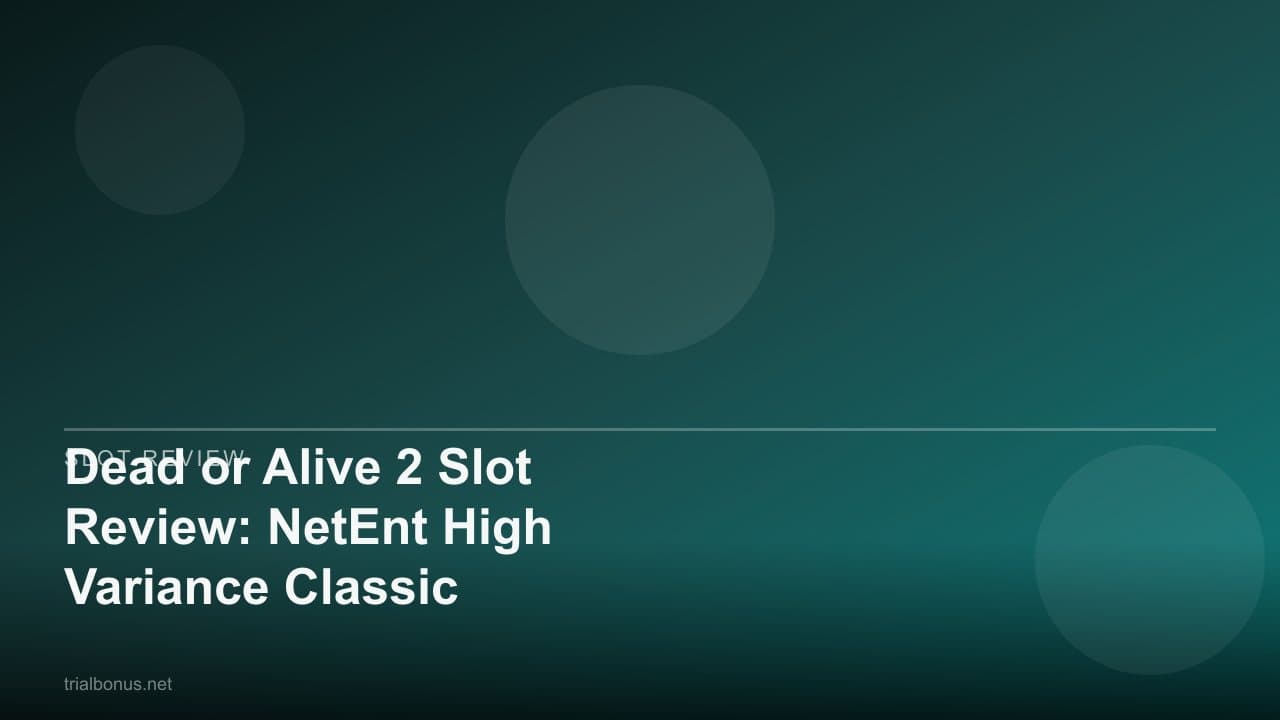 Dead or Alive 2 Slot Review: NetEnt High Variance Classic
