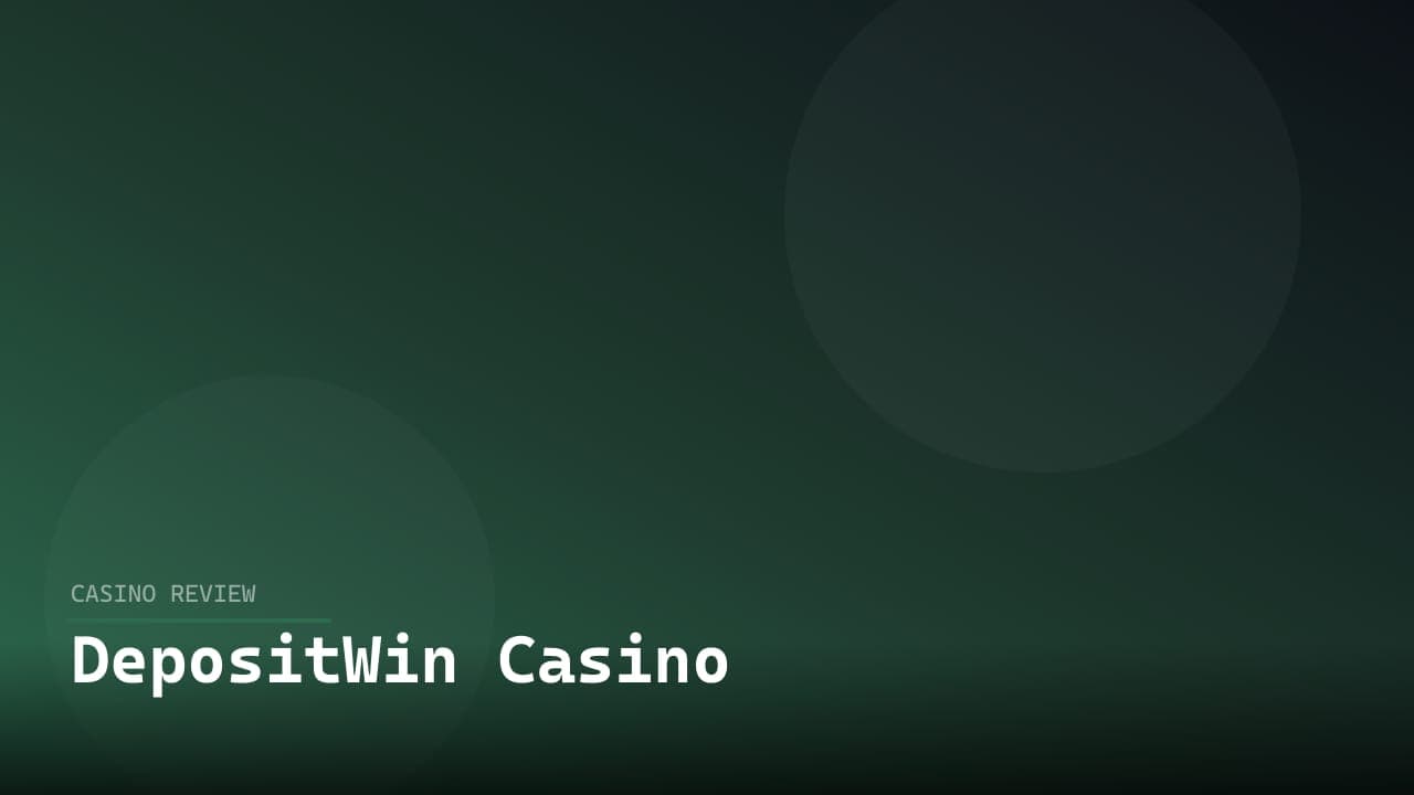 DepositWin Casino