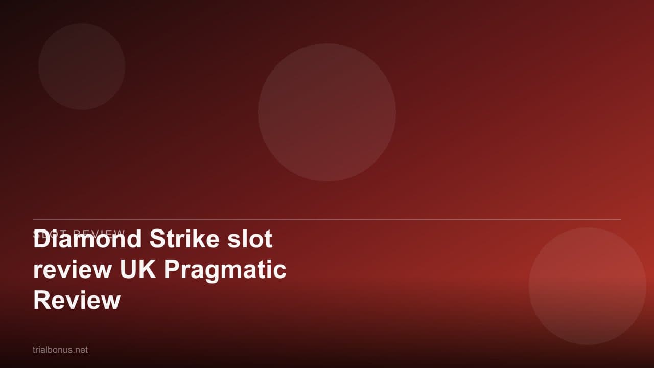 Diamond Strike slot review UK Pragmatic Review