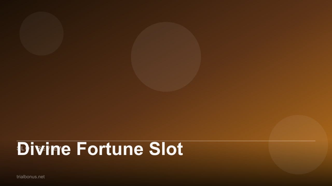 Divine Fortune Slot
