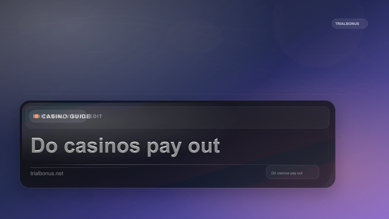 Do online casinos pay out UK Guide