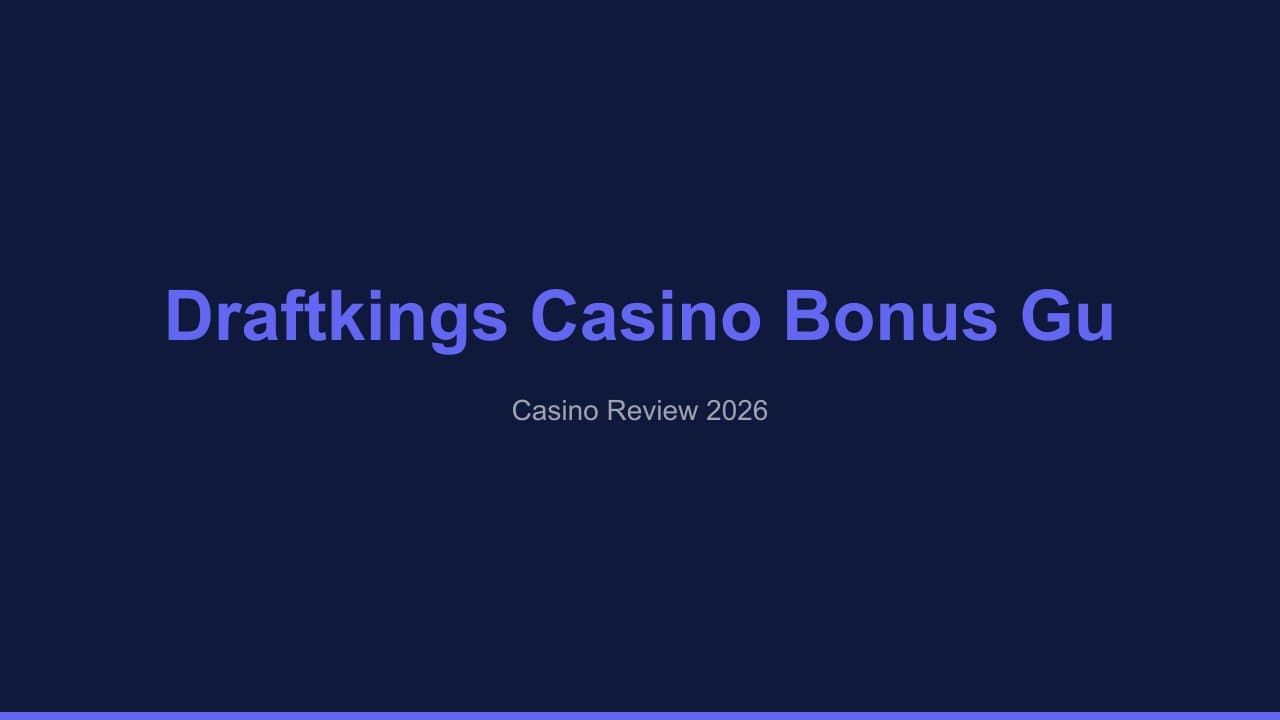 Draftkings: Welcome Offer and Promotions