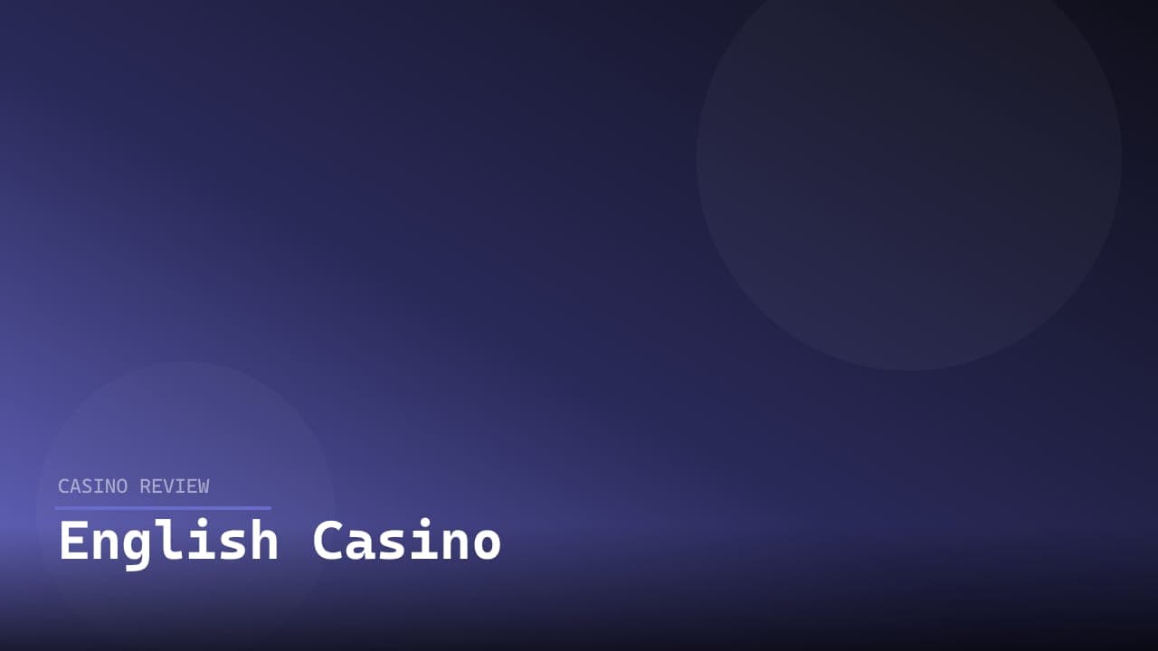 English Casino