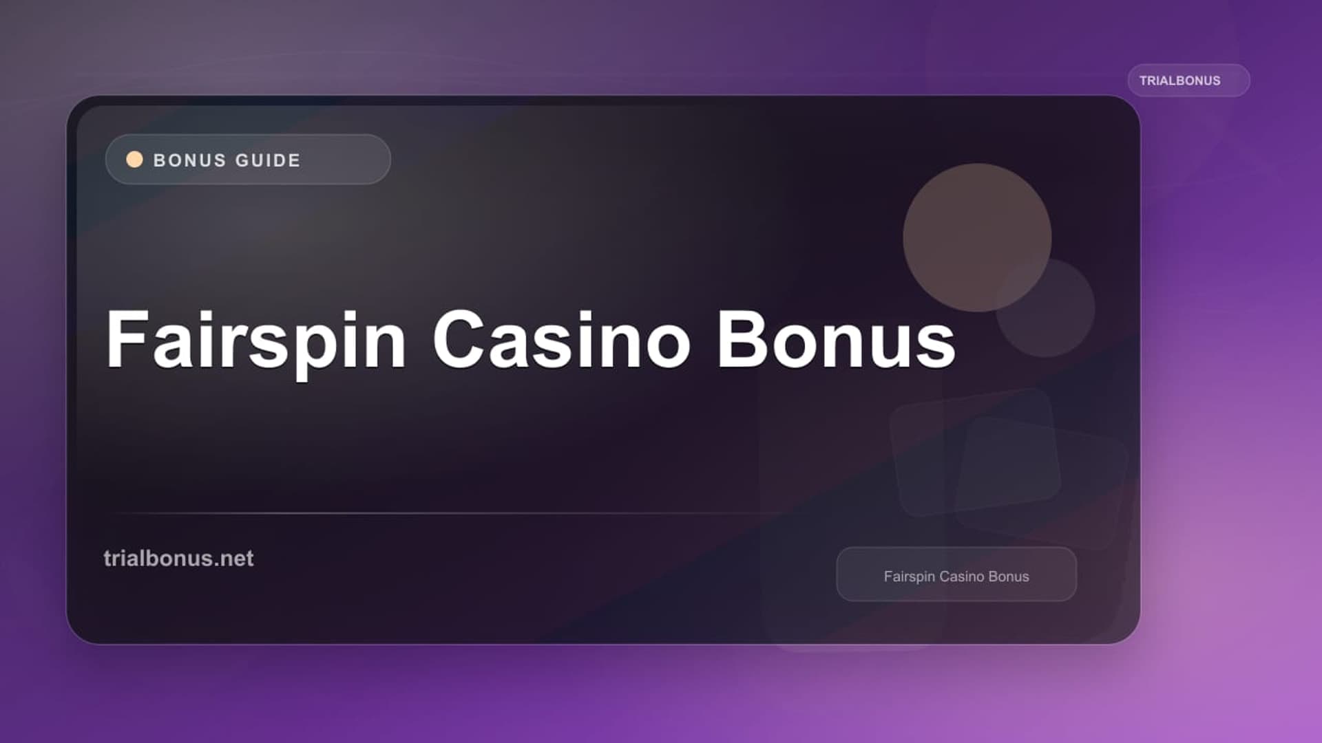 Fairspin logo