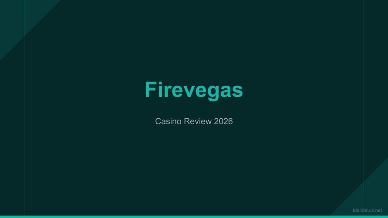 FireVegas Casino Bonus